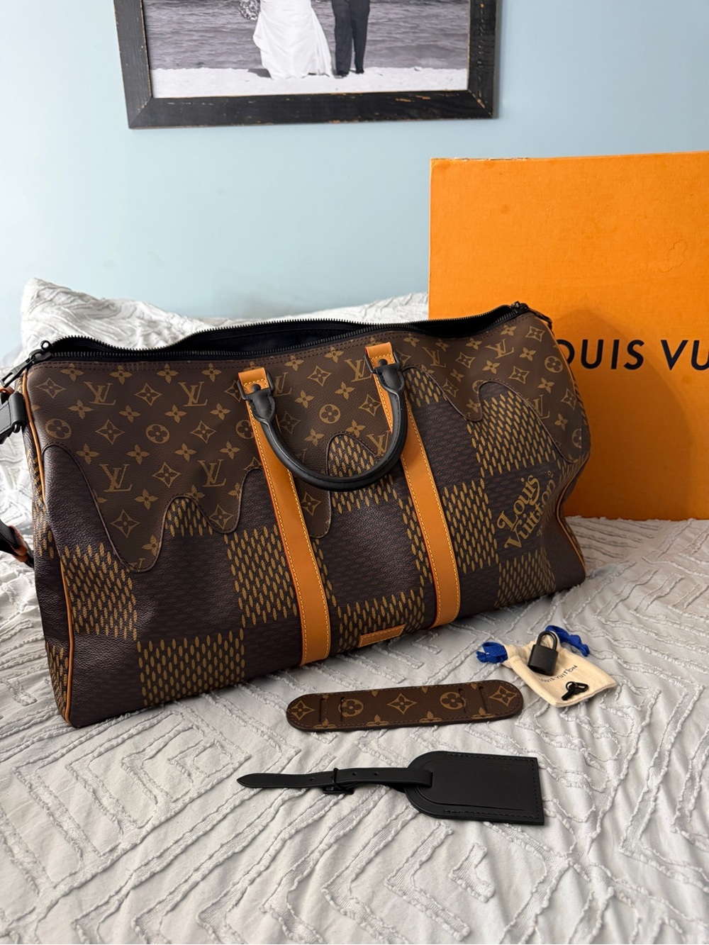 Louis Vuitton x Nigo Keepall Bandouliere - Picture 4 of 16